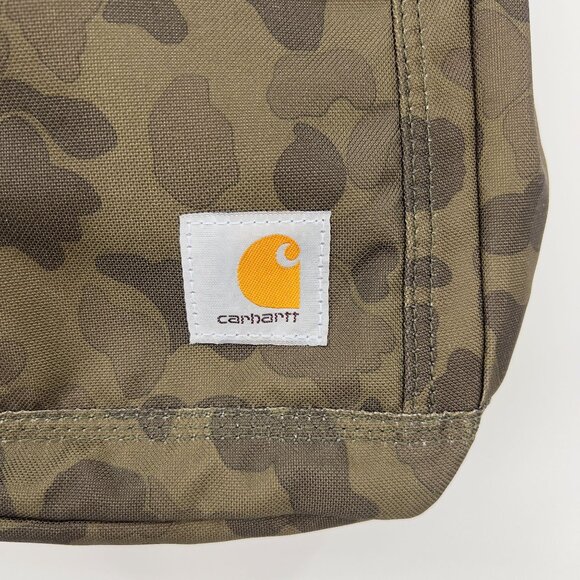 Carhartt Camouflage Sling Backpack Purse With Multiple Compartments & Adjustable - Picture 3 of 7